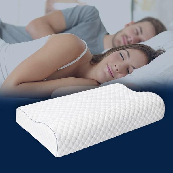 

memory foam bedding pillow for neck pain sleeping neck protection slow rebound health cervical with pillowcase 60*35*11cm