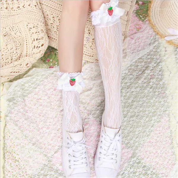 

socks & hosiery cute girl ears cotton students versatile basic middle tube socks1, Black;white