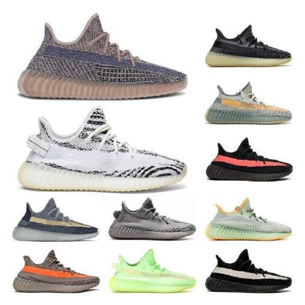 

sand taupe tail light cinder reflective kanye west mens women running shoes yecheil zebra blue tint static desert sage earth sports shoe
