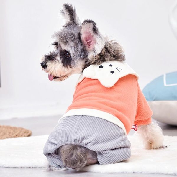 

cute cats scarf for dog neck collar overalls for puppies animal orange gray pet s xxl winter warm small chihuahua pet clothing