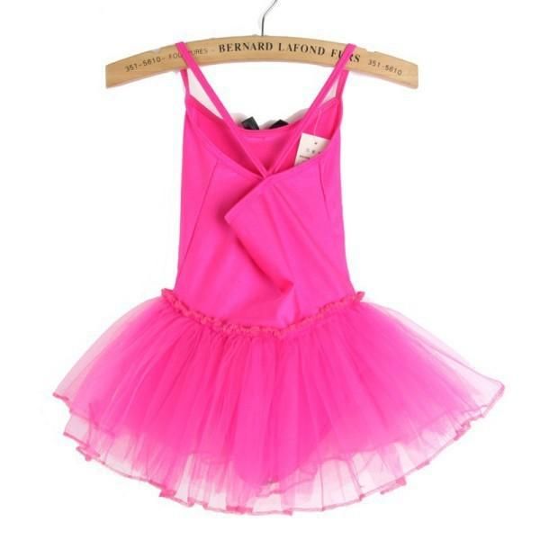 

leotard girl dancewear new girls ballet dress for children girl dance clothing kids ballet costumes for girls dance 6 color, Black;red