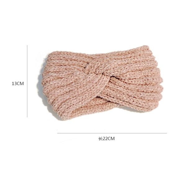 

women cross knot headband hairband head wrap autumn winter knitted headbands hair accessories ear warmer hair head band q sqcone