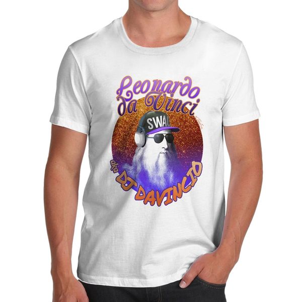 

men's rapper leonardo da vinci aka dj davincio fashion harajuku funny s casual printed tee sport hooded sweatshirt hoodie men t shirt