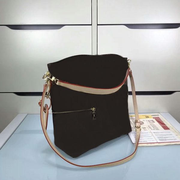 

famous brand women genuine leather handbags pillow bag m41544 melie shoulder bag cx#215 have straps wallets