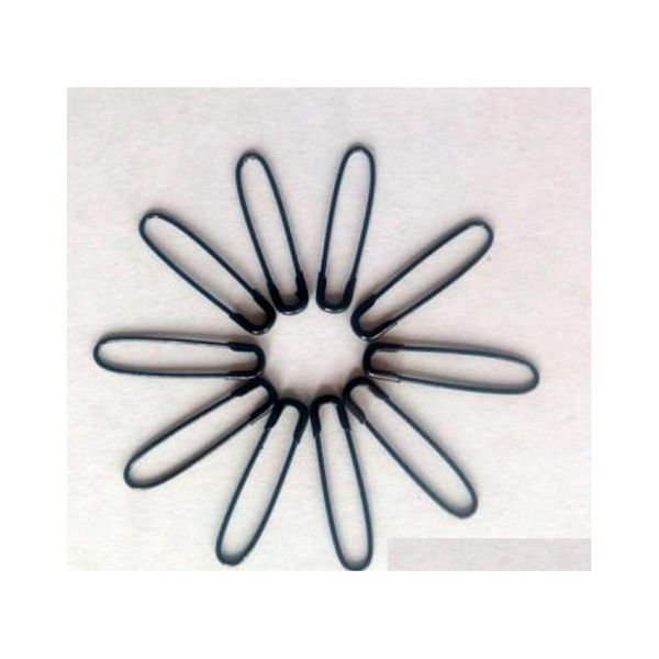 

1000 pcs black hang tag safety pin in u shaped, coilless style and non snag, shipping sfu6r duwpv, Silver