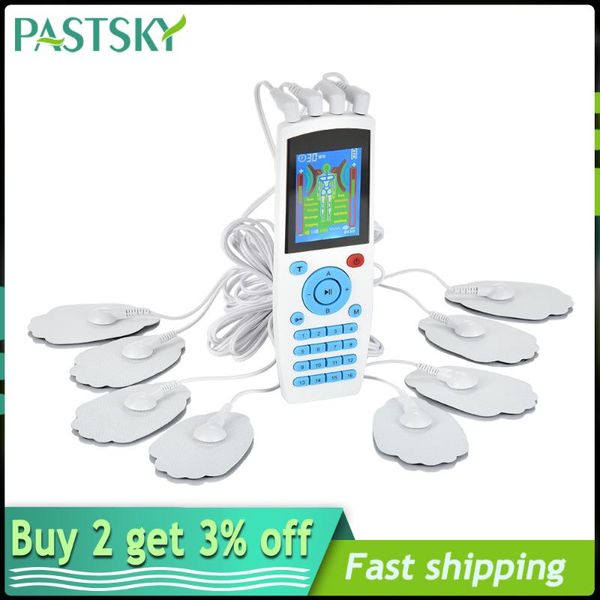 

electric massagers 16 modes tens therapy massager ems body nerve muscle stimulator digital pulse low frequency pain treatment instrument