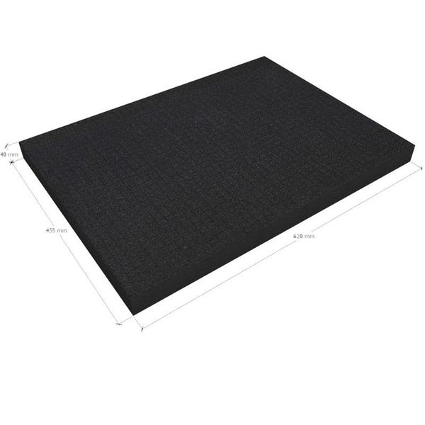 

the specification is 615 * 440 * 45 mm pick and pluck foam for case