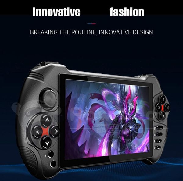 

powkiddy x15 portable handheld game console android 7.0 quad-core bluetooth 4.0 2g ram 32g rom video gamepad player