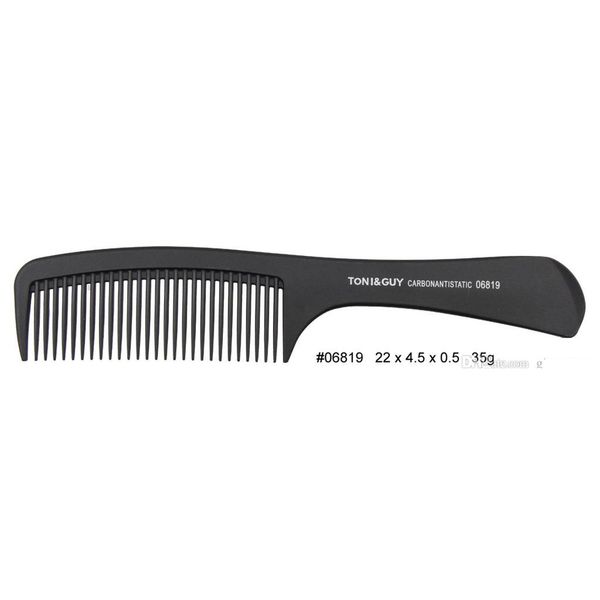 

toni&guy classic carbon anti-static black hand combs professional salon hair cutting brushes 0511 0612 8102 0681 qyltja lipper, Silver