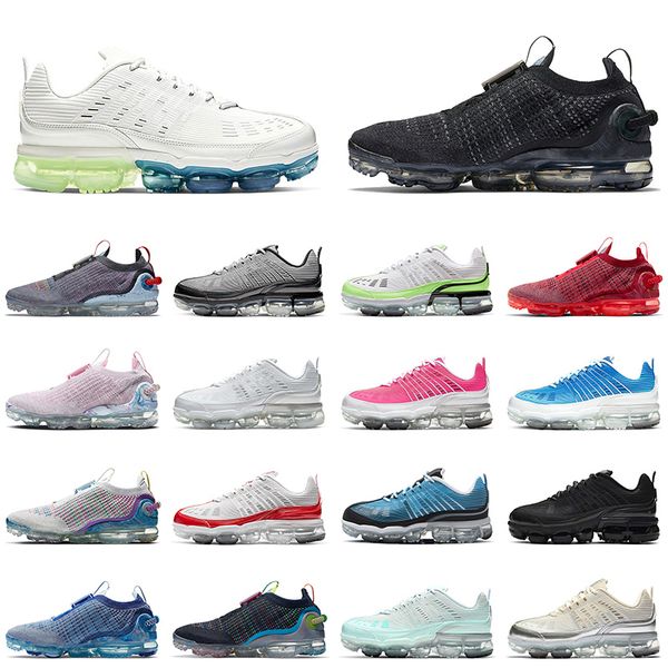 

360 sport running shoes summit white dark grey 2020 fk new tn fly knit pure platinum cream varsity royal trainers outdoor sneakers 36-45, White;red