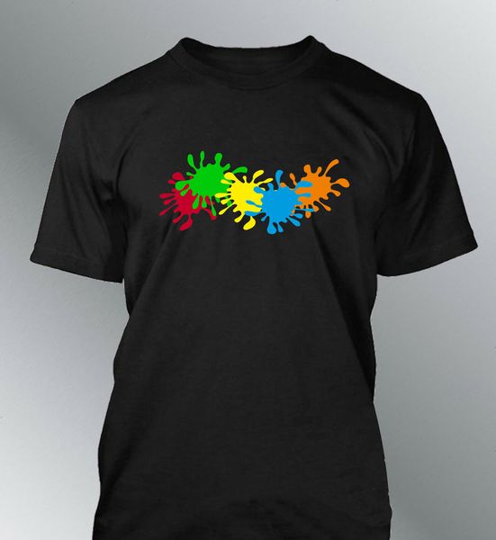 

custom t-shirt printing patchy painting s m l xl man painter paintball sport hooded sweatshirt hoodie