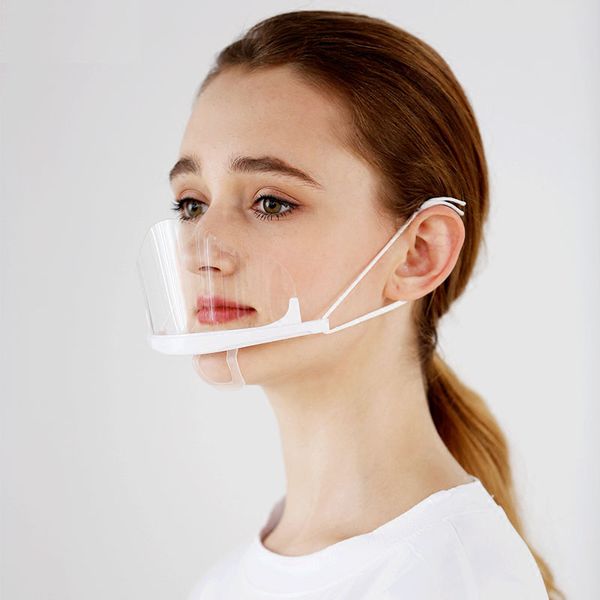 

masks health transparent chef kitchen holder anti chin fog for plastic food l special restaurant wmttss xhhair