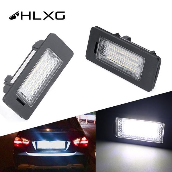

hlxg led canbus номерной знак свет для e82 e88 e90 e91 e39 m5 e70 x5 e92 e61 e71 e93 m3 e60 auto parts задним фонарем