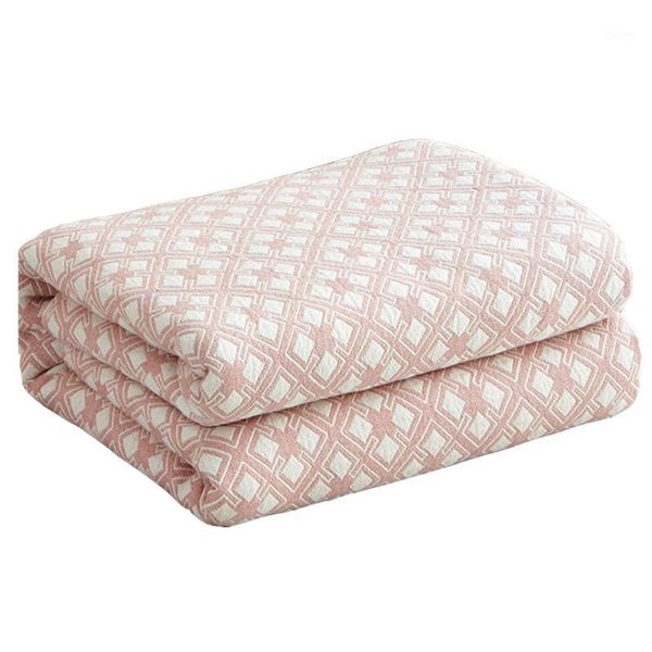 

japan style 100% cotton quilted quilt for summer super soft air condition room blankets twin queen size washable summer throw1