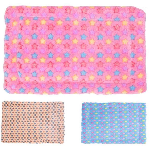 

kennels & pens soft velvet pet pad dog blanket bed dogs mat mattress for puppy cat sofa cushion home rug keep warm sleeping cover1