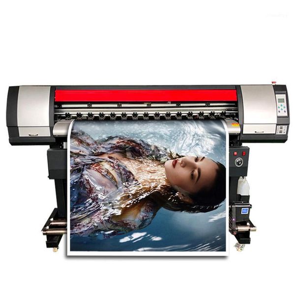 

vinil and banner printing machine 1.8m vinyl printer dx7 plastic sticker printer adhesive roll sticker printing machine1