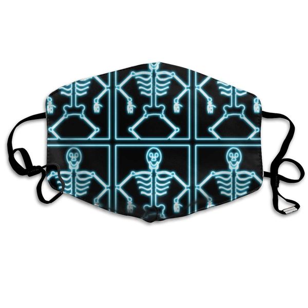 

зимний нос грелка, удобный два слоя скелет синий против пыли маска обложка mouth для взрослых и подростков