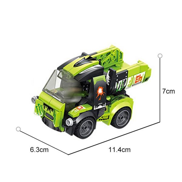 

transformation assembling building blocks 1to3 deformate robot deform car speed racing cars action figure diy toys for children wmtbbc