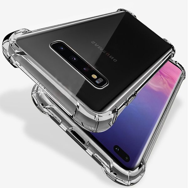 

cover fitted case on for samsung galaxy s20 ultra s10 lite s10e s9 s8 plus bumper silicone mobile phone accessories shockproof