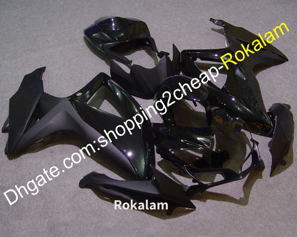 

body kit for suzuki gsxr600 gsxr750 gsxr 600 750 2008 2009 2010 k8 08 09 10 gsx r600 r750 black motobike fairing (injection molding)
