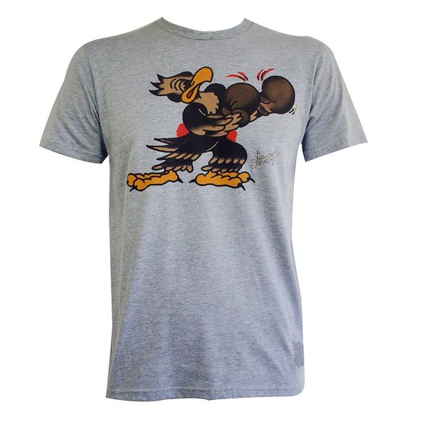 

men's sailor jerry tattoo put em' up boxing eagle slim fit short sleeve summer new tee sport hooded sweatshirt hoodie men t shirt