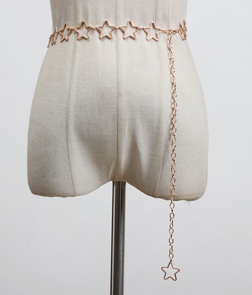 

women chain belt fashion 2020 designer stats cute belt t200427, Black;brown