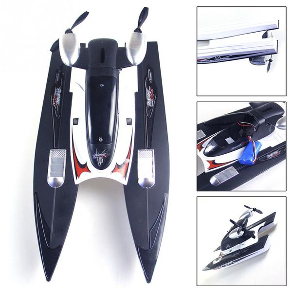 

30km/h high speed racing rechargeable batteries remote control boat for children toys kids christmas gifts