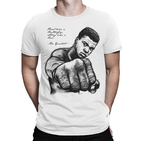 

muhammad ali art t-shirt sport box tee mens womens all sizes full-figured tee shirt sport hooded sweatshirt hoodie