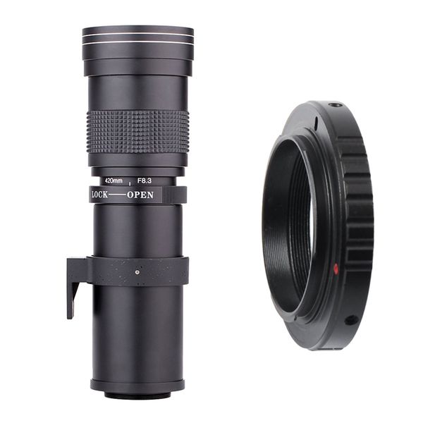 

420-800mm f / 8,3 супер телеобъектив для eos 80d 77d 70d 60d 60da