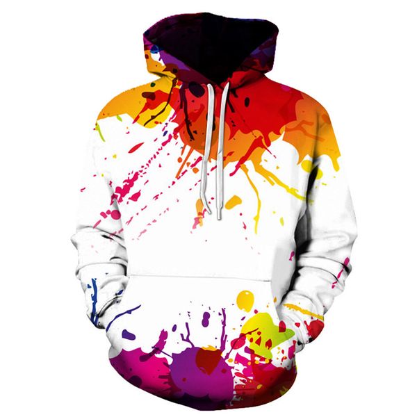 

2020 autumn and winter new 3d printing cute animal pattern men's hoodie 3d printing cute and interesting casual men's hoodie 2478, Black