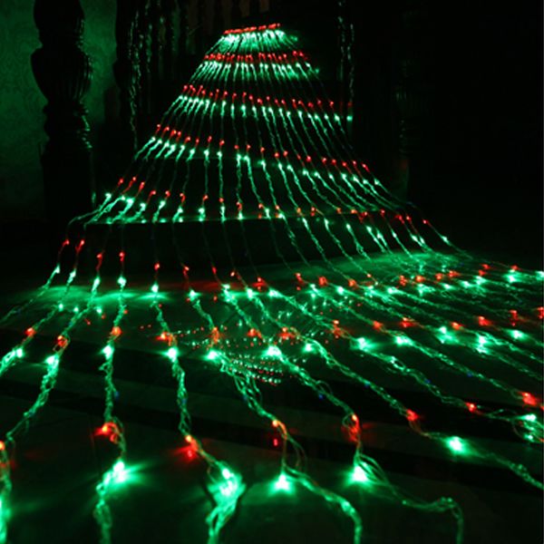 Fairy String Garland 3x2m 3x3m 6x3m LED Cachoeira À Prova D 'Água Meteor Chuveiro Corda de Chuva Luz Decorações De Casamento De Natal 201203