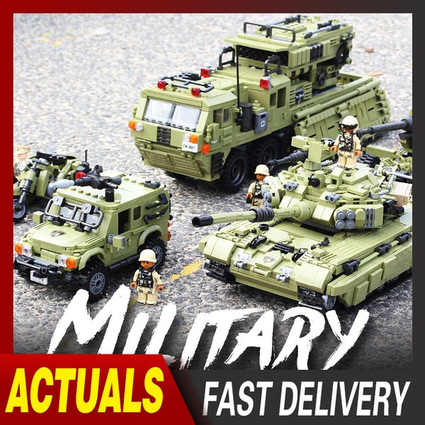 

xingbao military series tiger tank model building blocks sets weapon war chariot creator army ww2 soldiers diy bricks kids toys 1008