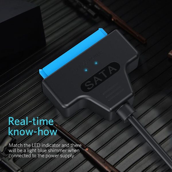 

cell phone adapters 6gbps classic usb type c to sata iii converter cable support 2.5 inch ssd adapter smart mobile accessaries supplies