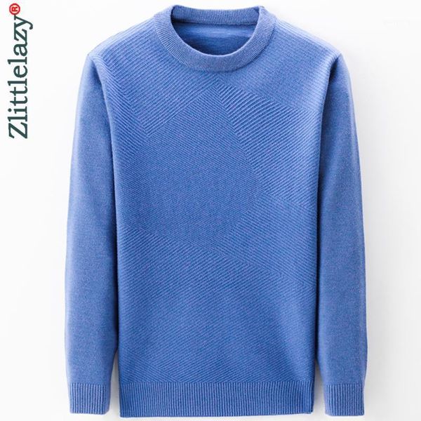 

men's sweaters 2021 brand casual knitted o neck sweater men pullover clothing fashion clothes knit solid mens pullovers 130011, White;black
