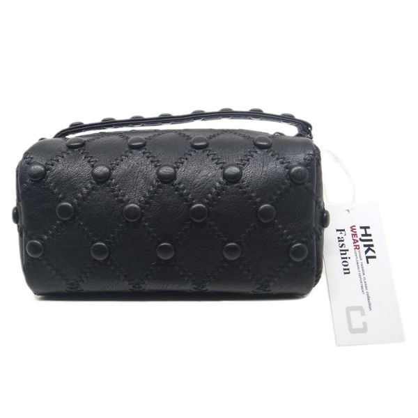 

genuine leather women black handbags lady small boston bags totes ing