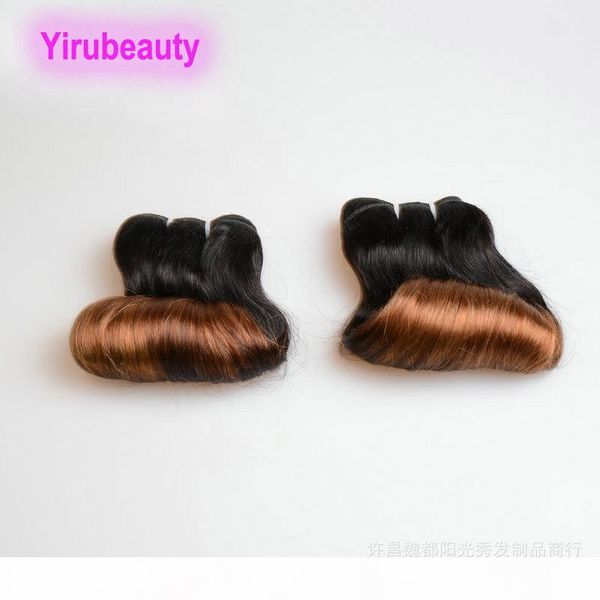 

indian raw human hair 1b 30 funmi hair extensions two tones color funmi 10a 12a quality 8-26inch double wefts 3 pcs, Black