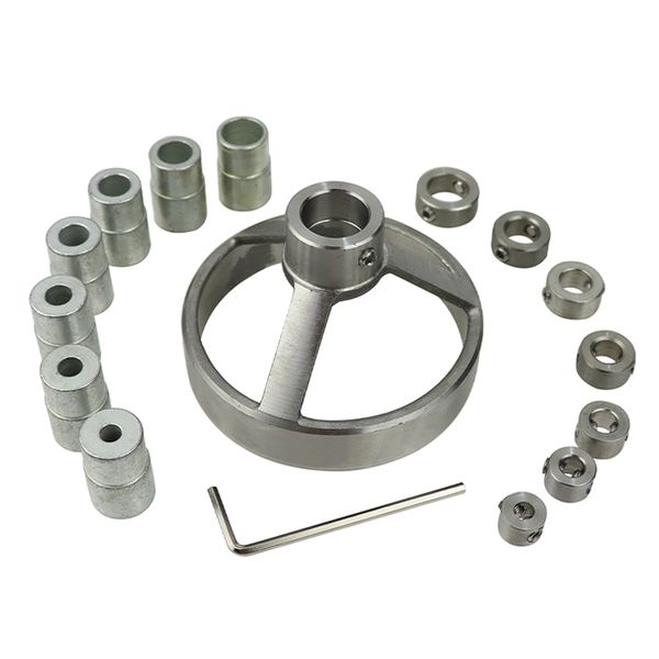 

stainless steel straight angle drill guide hole puncher fixtures wood positioning doweling jig locator for diy carpentry tools