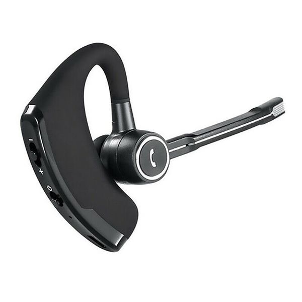 V8S USB-betriebene Bluetooth-Kopfhörer mit Ohrbügel, Rauschunterdrückung, kabelloses Freisprech-Headset mit Mikrofon
