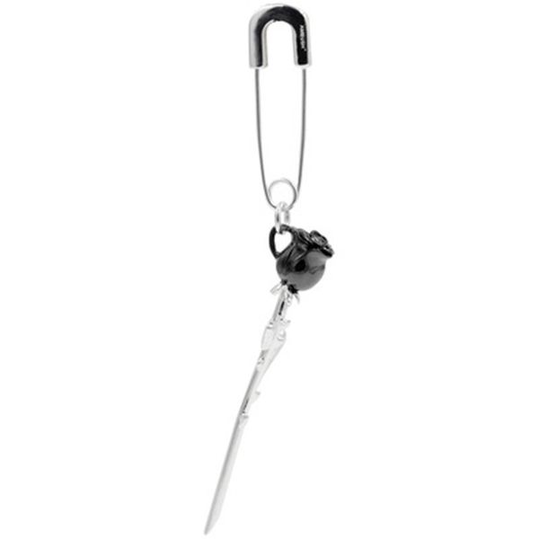 

young 925 pink design exaggerated female temperament earrings tide 13xd, Silver