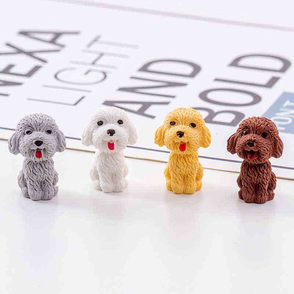 

christmas end gift cute teddy dog eraser pencil student stationery school suppli
