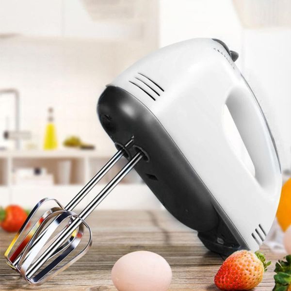 

5 speeds electric mixer egg beater food whisk blenders frother milk foamer stainless steel home processor kitc bbystr