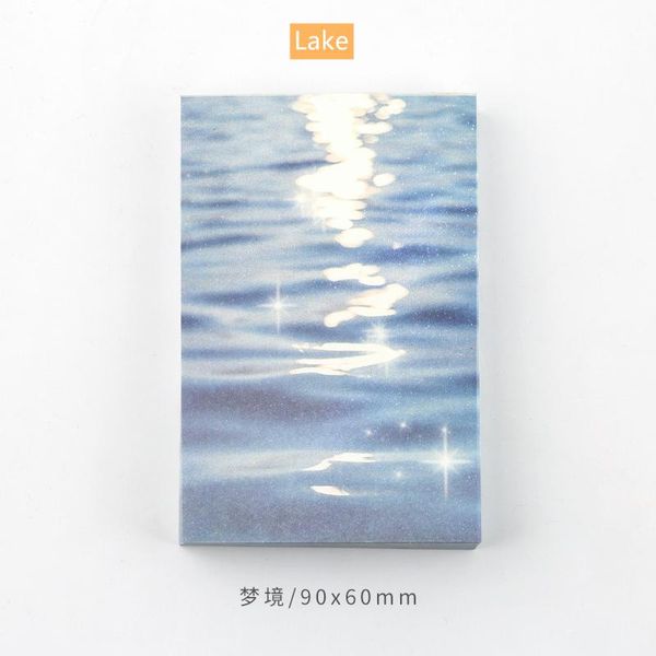 

пейзаж открытка memo pad 100 листов ins примечание diary planner наклейки офис notepad школа kawaii канцелярские f6478 jllgzh bdebag