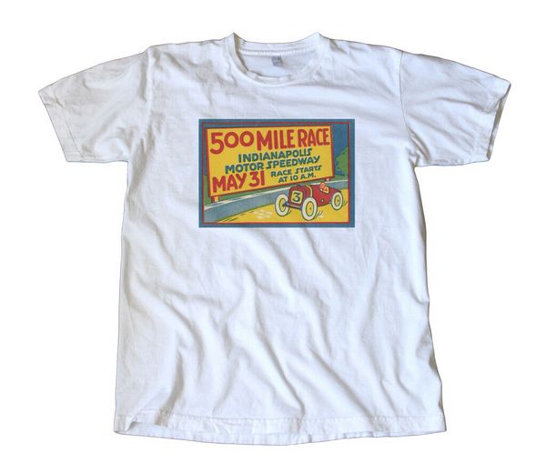 

во-первых indy 500 race stamp t-shirt - спортивный толстовка с капюшоном толстовка