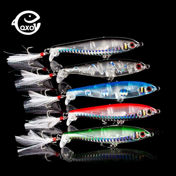 

qxo fishing lure jig 12cm 9g silicone bait metal wobbler winter fishing lures hard lure goods for fishing jigging sea minnow jllzuw