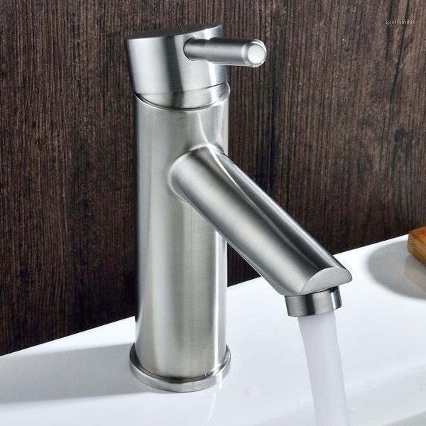 

bathroom sink faucets beiluode single holel deck mount 304 stainless steel faucet vanity vessel sinks cold and water mixer tap mb10051