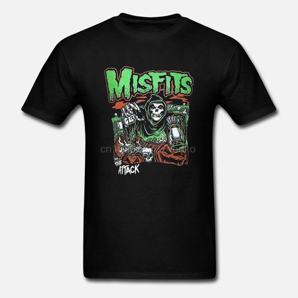 

misfits ~~the attack~~ black graphic hoodie designers t shirts sweatshirt