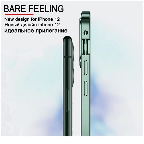 

360 magnetic adsorption metal case for iphone 12 11 pro xs max xr double-sided glass case for iphone jlljmc