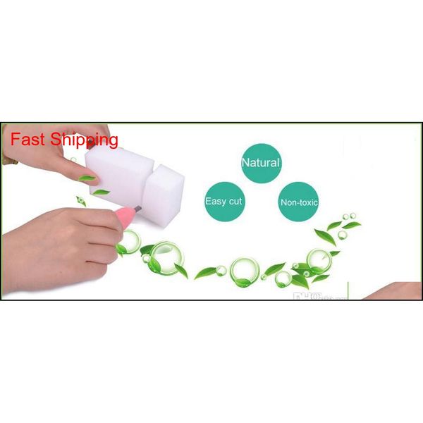 

10*6*2 cm white magic cleaning melamine sponge eraser magic sponge esponja magica qylvrq bbgargden