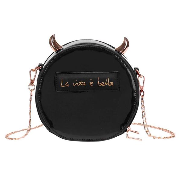 

women bags messenger crossbody bag little devil decoration wild simple new personalized fashionable versatile casual h1