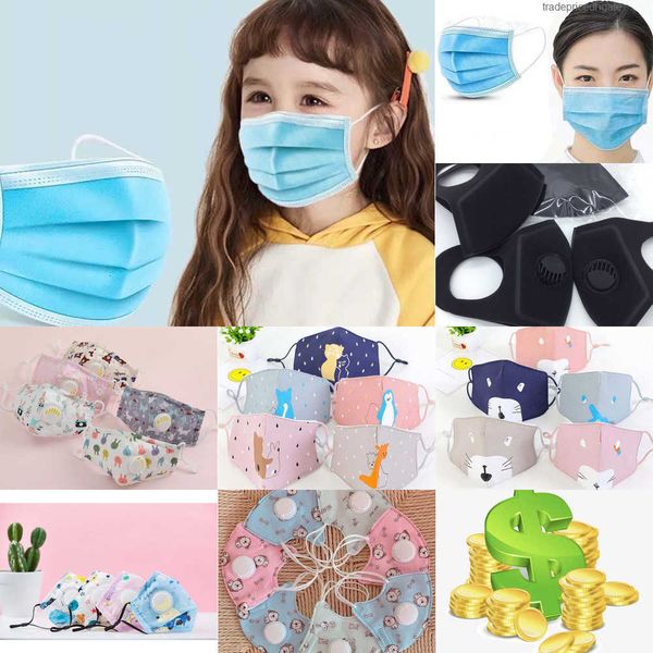 

valve face breather pure washable mask cotton filter reusable children dustproof smo ucaw